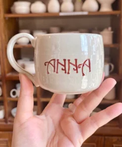 Cốc gốm thủ công độc bản | Personalized Mugs (Khắc tên) | The Studio