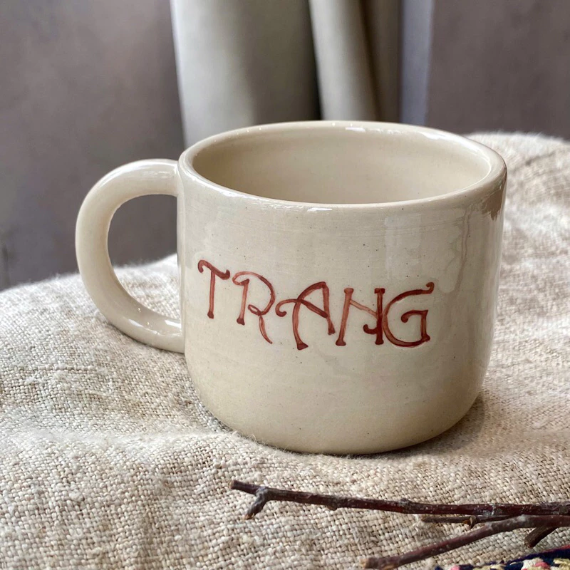 Cốc gốm thủ công độc bản | Personalized Mugs (Khắc tên) | The Studio - Ảnh 2