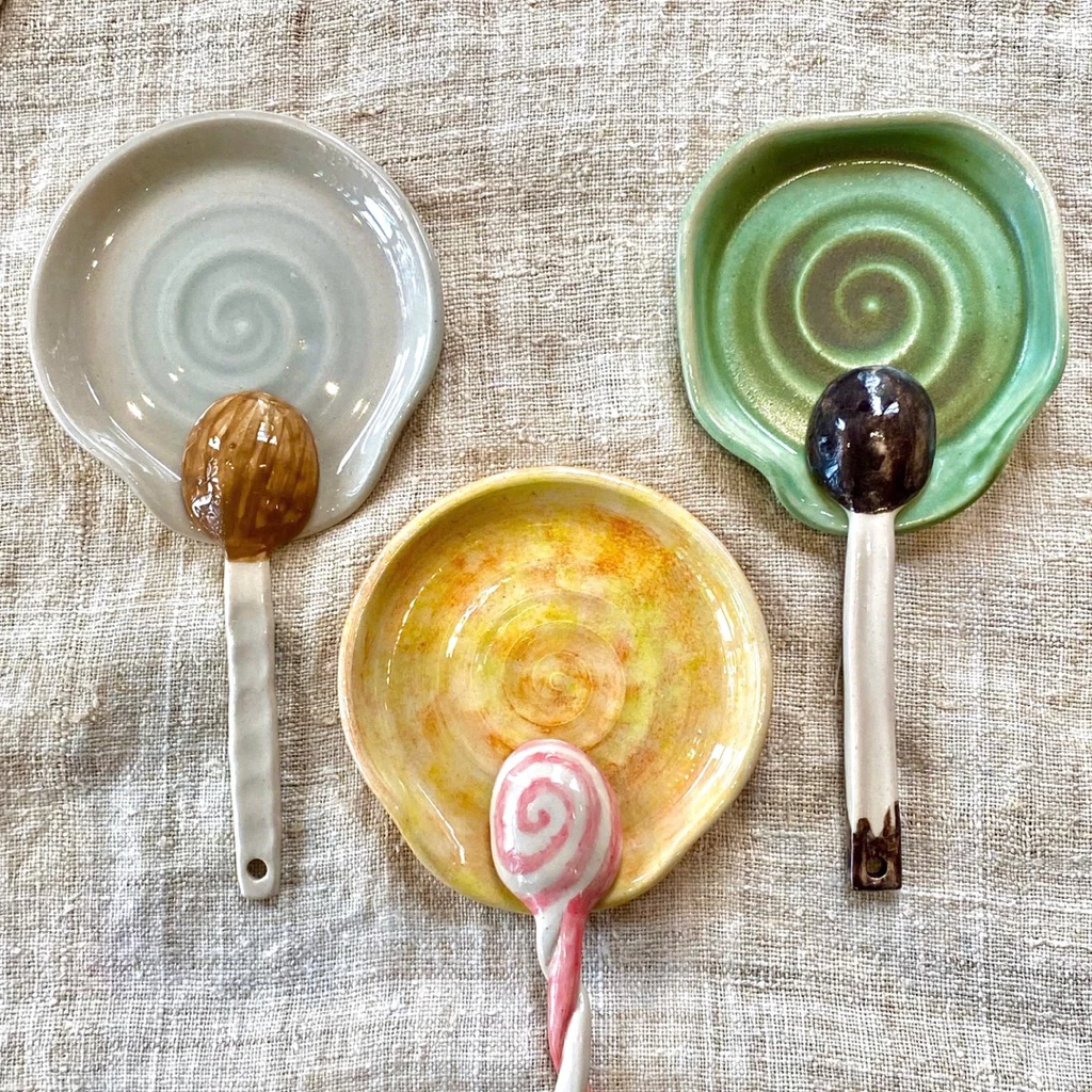Gác Thìa, Gác Muôi (Spoon Rest) | Gốm men thủ công | The Studio